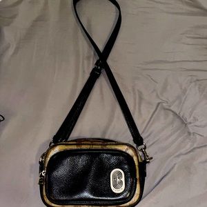 Coach Crossbody Brown and Black purse